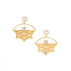 Mandala Earrings Designs : Astral Symphony Filigree Earrings