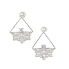 Mandala Earrings Designs : Astral Symphony Filigree Earrings
