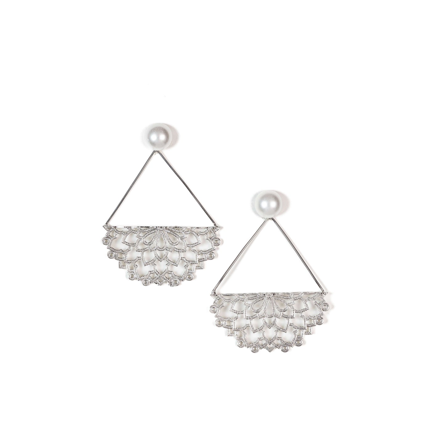 Flourishing Fancy Filigree Earring Jewellery