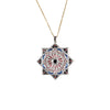 Costume Jewellery Pendants : Stellar Symmetry Colour Enamel Pendants