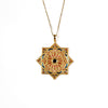 Costume Jewellery Pendants : Stellar Symmetry Colour Enamel Pendants