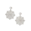 Ethereal Echoes, Mandala Art Earring