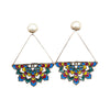 Ethereal Echoes, Mandala Art Earring