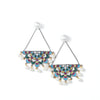 Ethereal Echoes, Mandala Art Earring