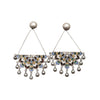 Ethereal Echoes, Mandala Art Earring