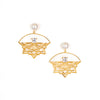 Astral Symphony, Mandala Art Earring
