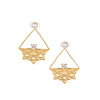 Astral Symphony, Mandala Art Earring
