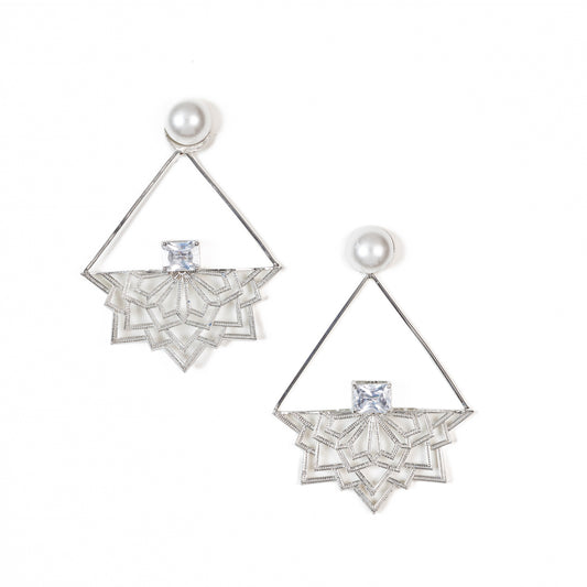 Astral Symphony, Mandala Art Earring