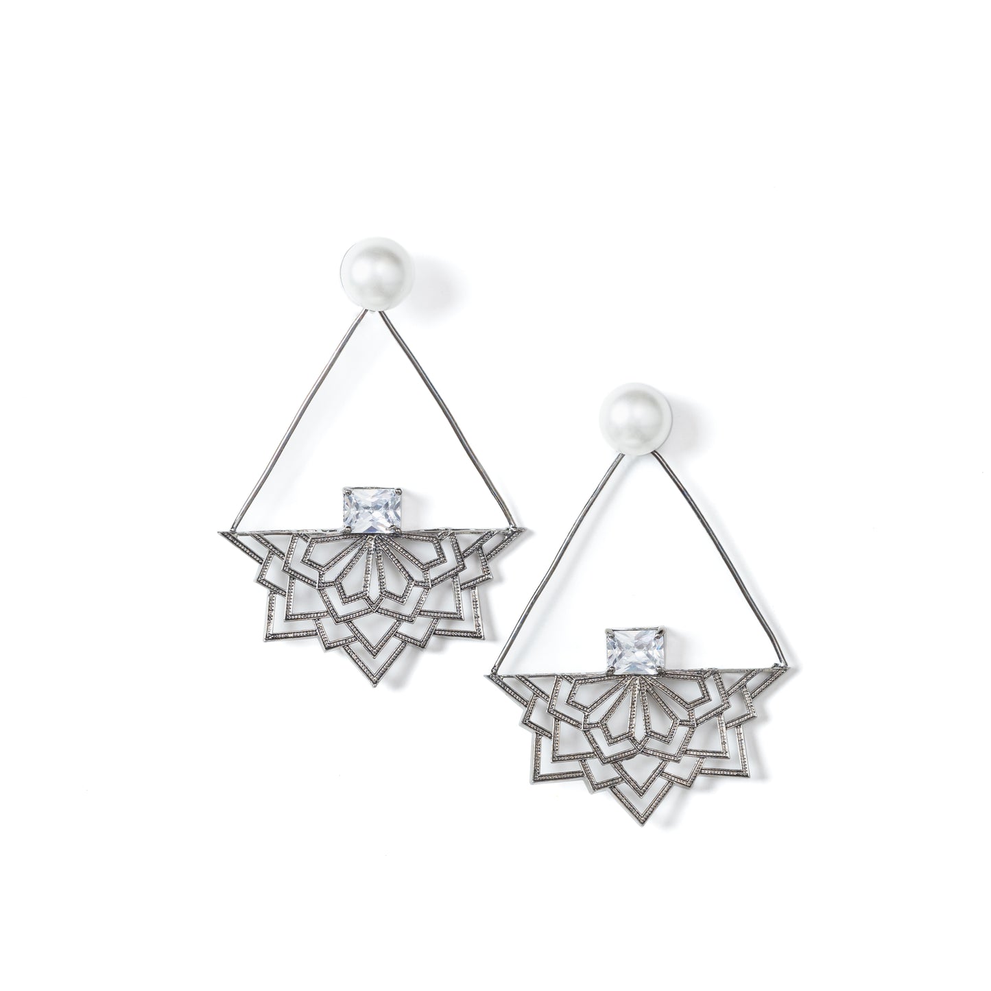 Astral Symphony, Mandala Art Earring