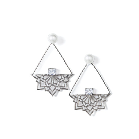 Astral Symphony, Mandala Art Earring