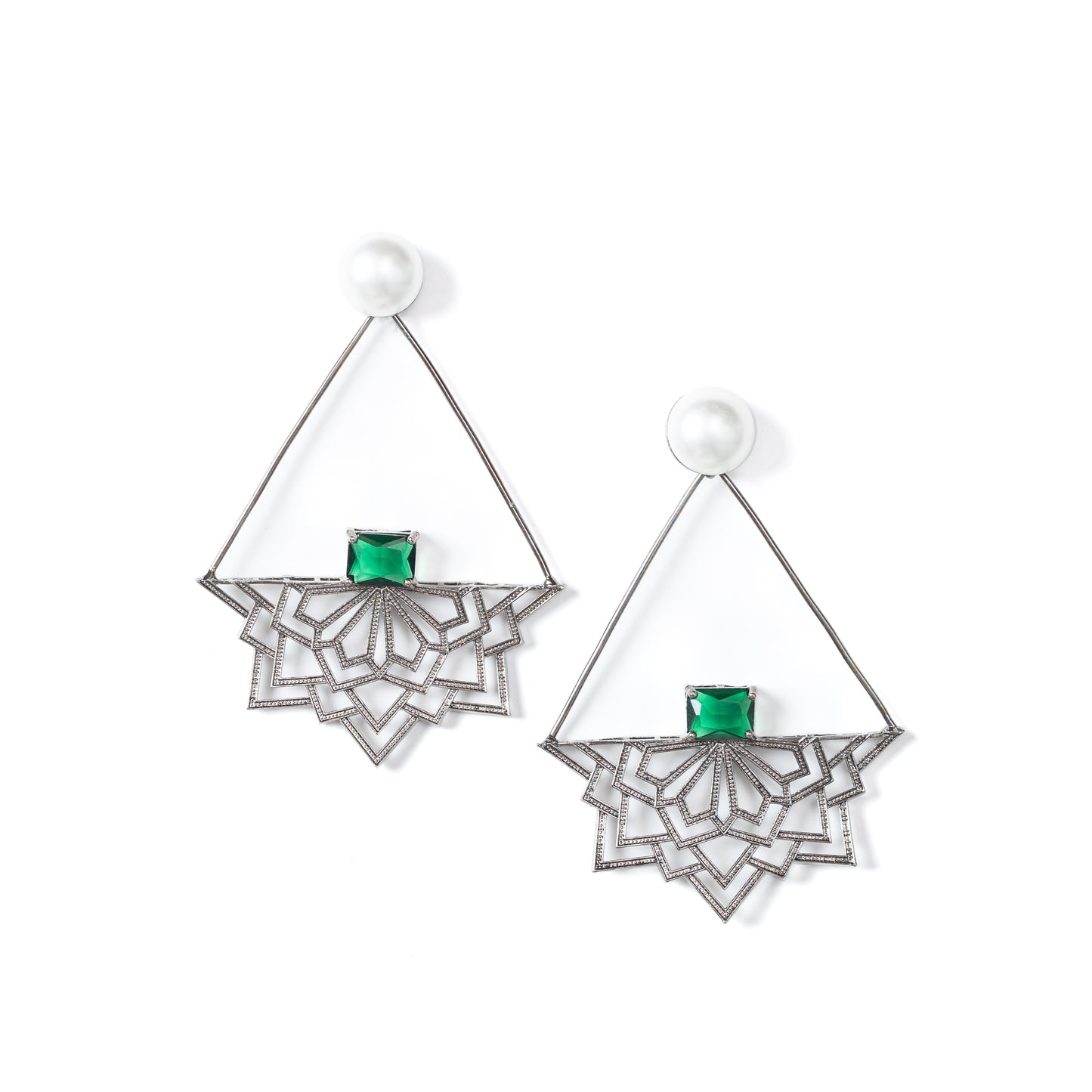 Astral Symphony, Mandala Art Earring