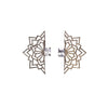 Astral Symphony, Mandala Art Earring