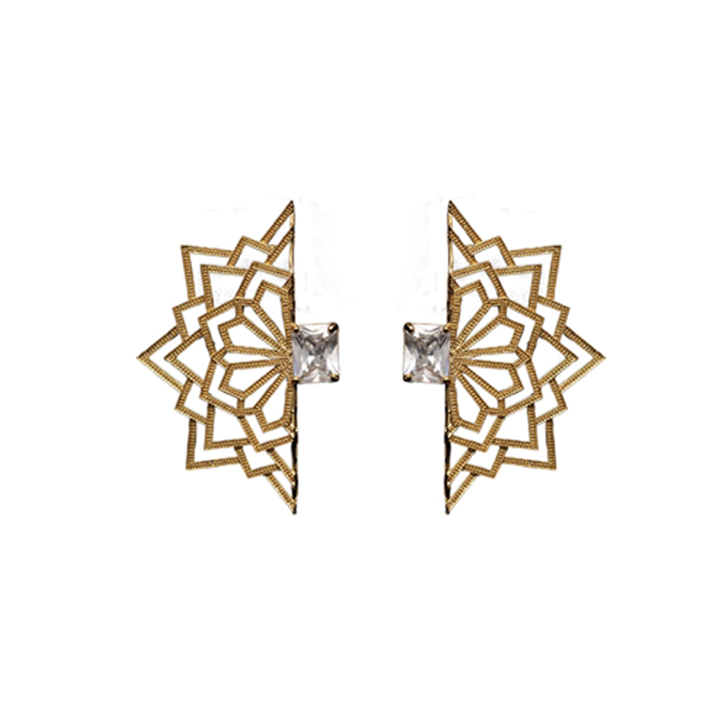 Astral Symphony, Mandala Art Earring