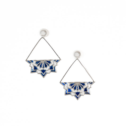 Astral Symphony, Mandala Art Earring