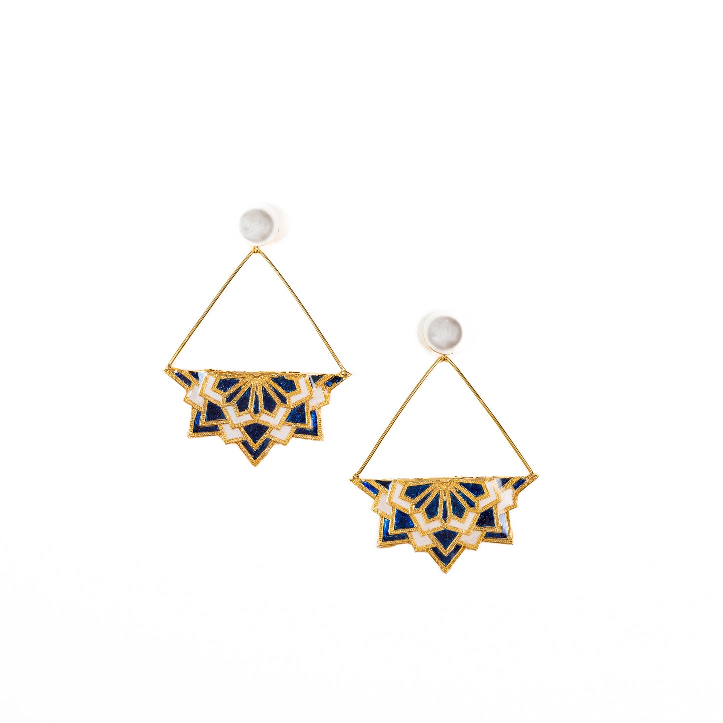 Astral Symphony, Mandala Art Earring
