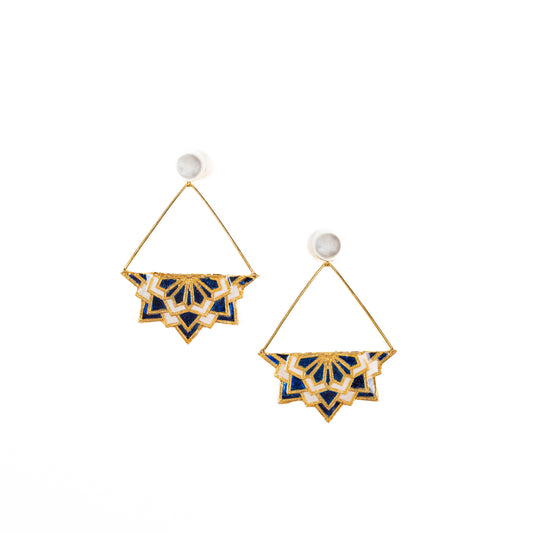 Astral Symphony, Mandala Art Earring