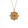 Costume Jewellery Pendants : Stellar Symmetry Colour Enamel Pendants
